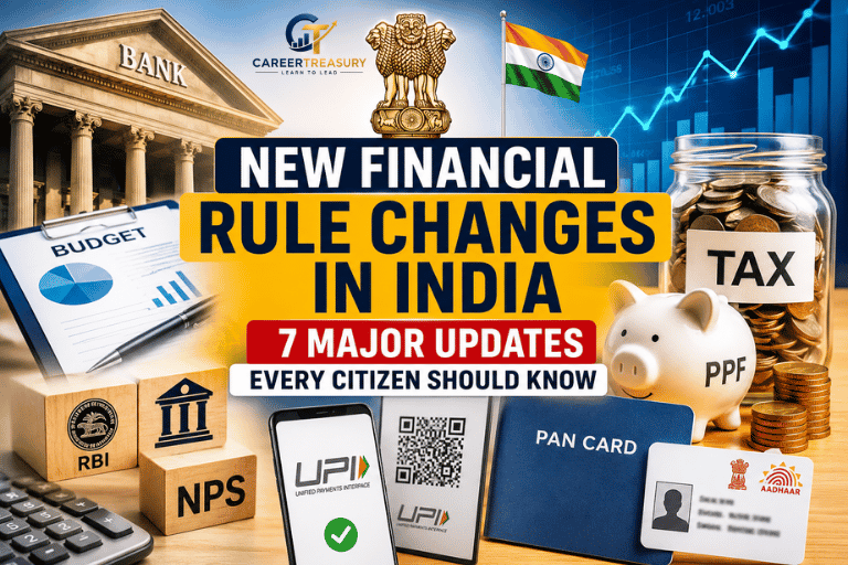 New Financial Rule Changes in India: 7 Major Updates Every Citizen Should Know